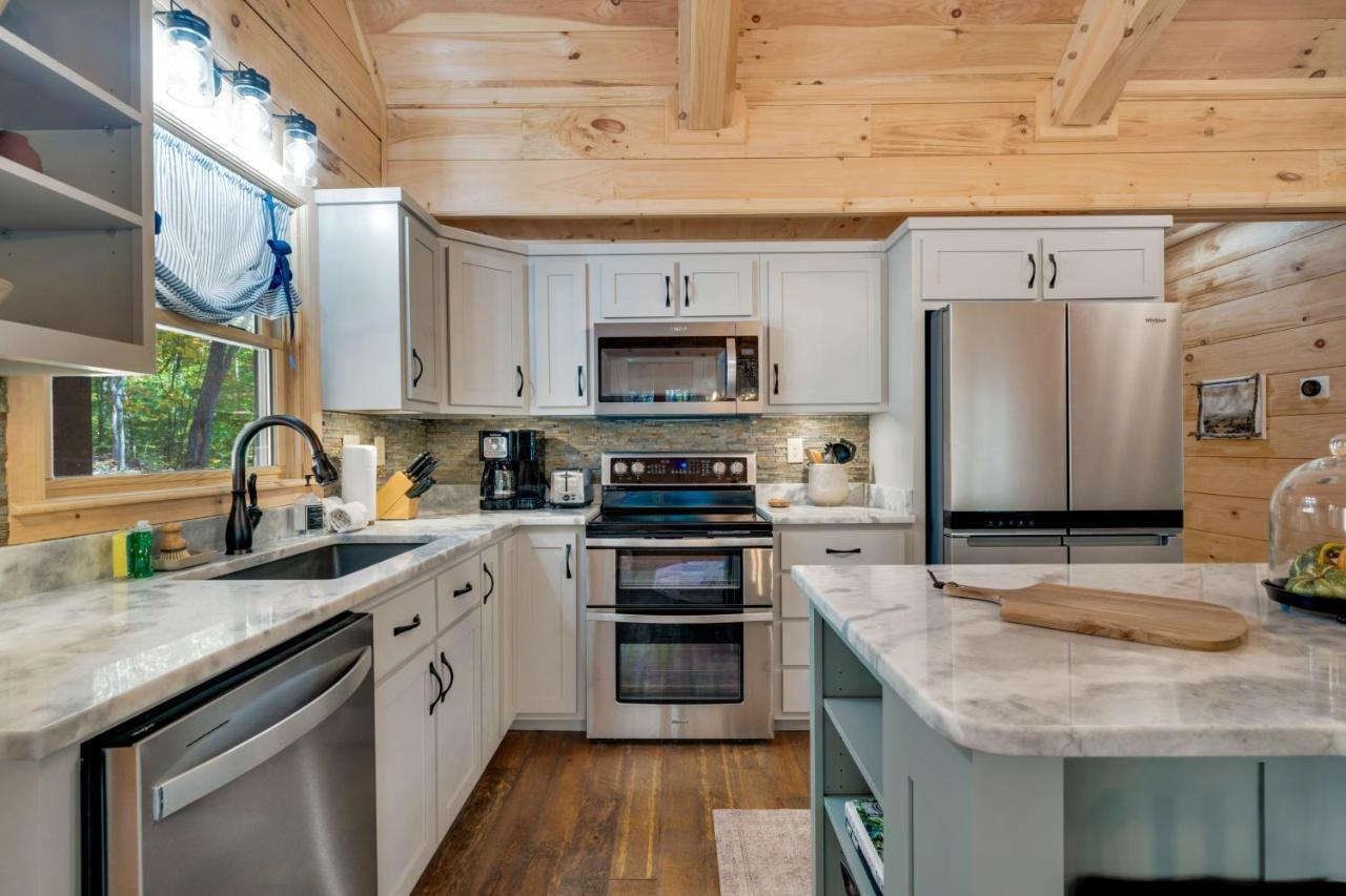 Villa Haley Glen Cherry Log Exterior foto