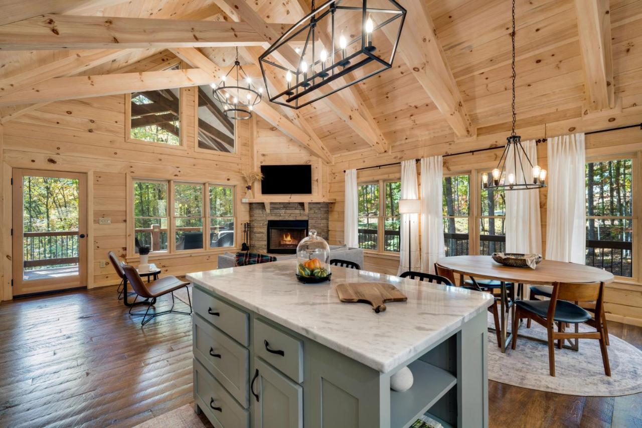 Villa Haley Glen Cherry Log Exterior foto