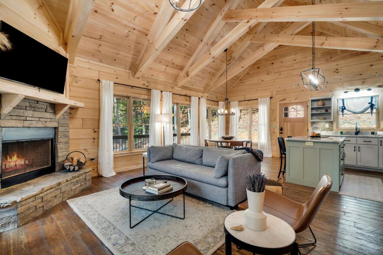 Villa Haley Glen Cherry Log Exterior foto