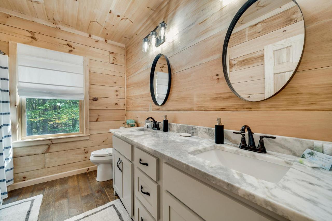 Villa Haley Glen Cherry Log Exterior foto
