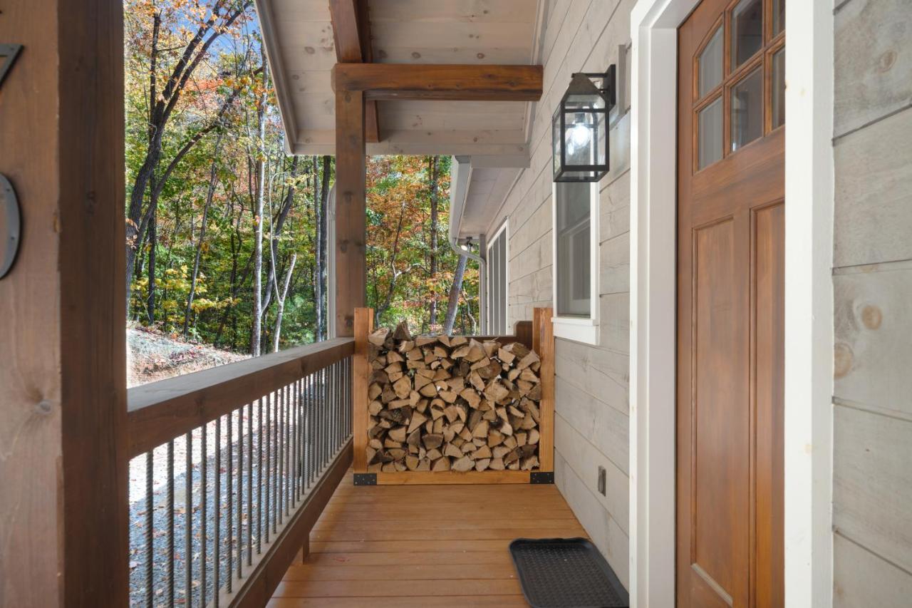 Villa Haley Glen Cherry Log Exterior foto